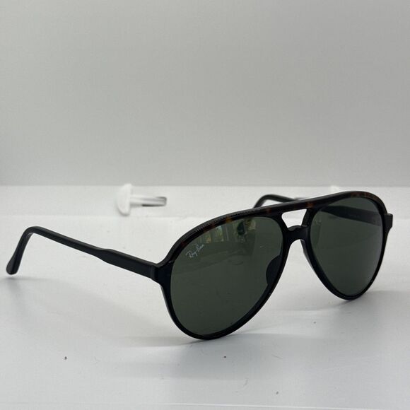 VINTAGE B&L RAY-BAN L1668 BLK/TORTOISE BLEND VAGABOND STYLE-A UV SUNGLASSES - Picture 1 of 11